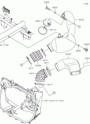 Air Cleaner-Belt Converter