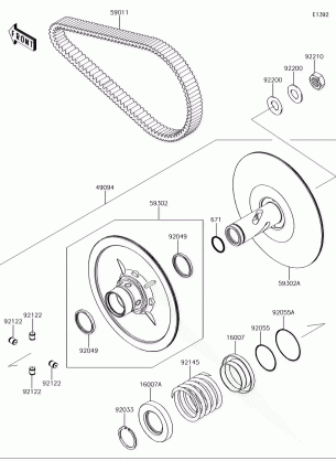 Driven Converter / Drive Belt