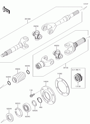 Drive Shaft-Rear