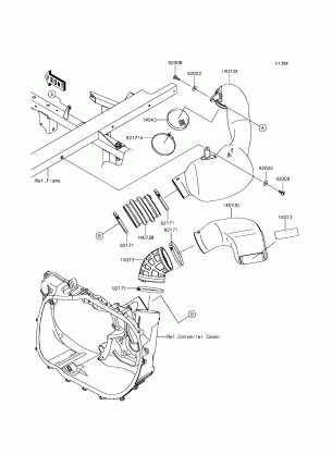 Air Cleaner-Belt Converter