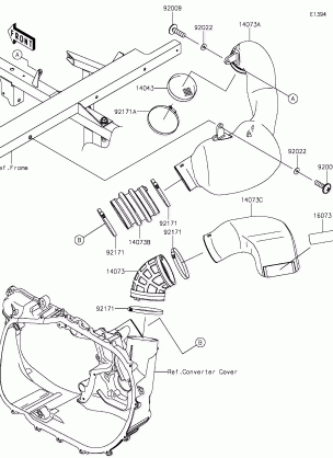 Air Cleaner-Belt Converter