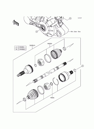 Drive Shaft-Rear