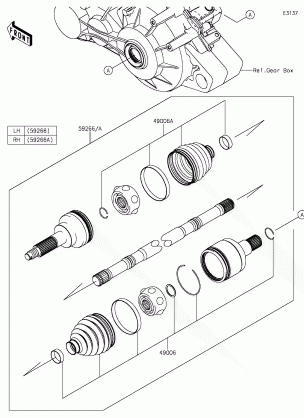 Drive Shaft-Rear