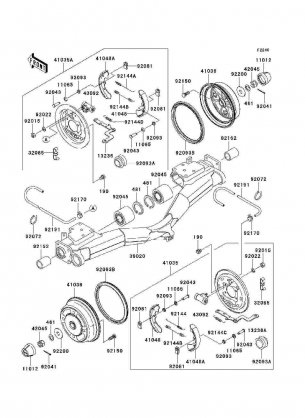 Rear Hubs / Brakes