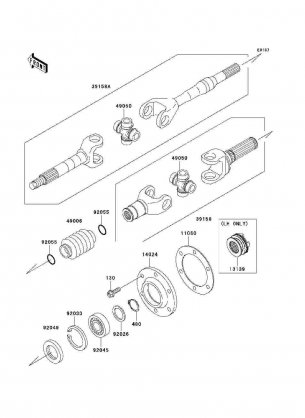 Drive Shaft-Rear