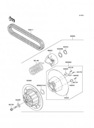 Driven Converter / Drive Belt