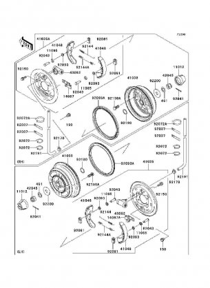 Front Hubs / Brakes(J6F)