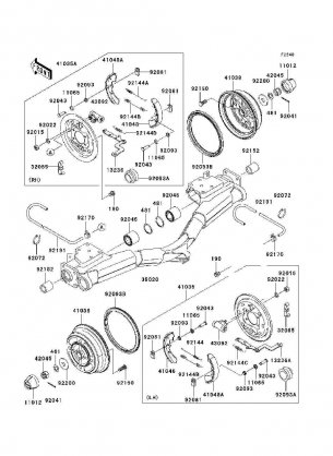 Rear Hubs / Brakes(J6F)