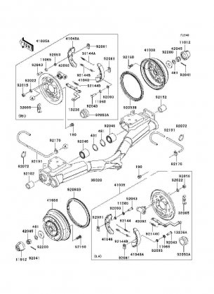 Rear Hubs / Brakes(K6F)