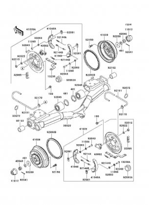 Rear Hubs / Brakes