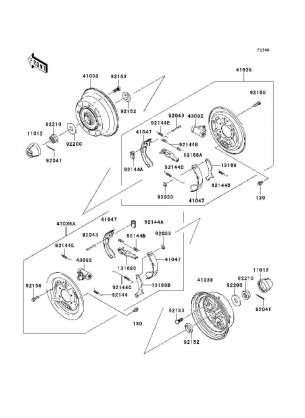 Rear Hubs / Brakes