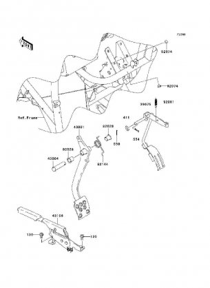 Brake Pedal / Throttle Lever