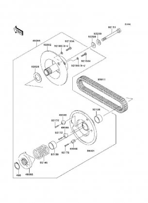 Driven Converter / Drive Belt