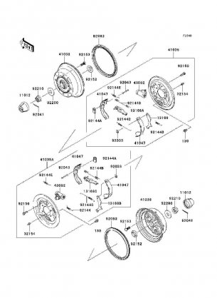 Rear Hubs / Brakes