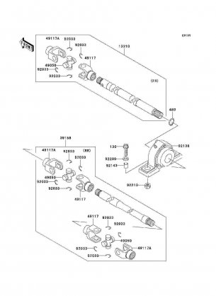 Drive Shaft-Propeller