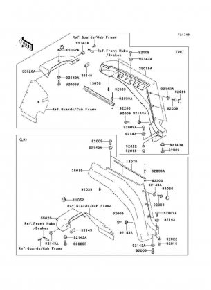 Front Fender(s)(KAF620-E3-E5)