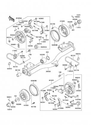 Rear Hubs / Brakes