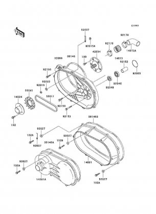 Converter Cover / Drive Belt