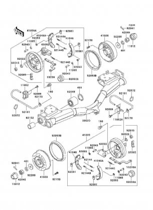 Rear Hubs / Brakes