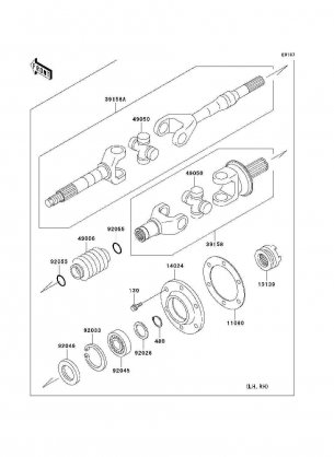 Drive Shaft-Rear