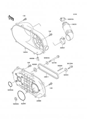 Converter Cover / Drive Belt