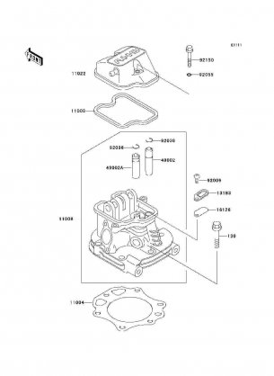 Cylinder Head(KAF300-B1)