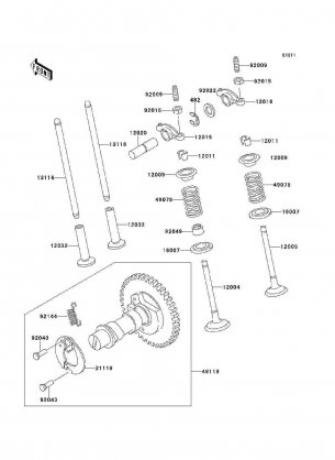 Valve(s) / Camshaft(s)(KAF300-B1)