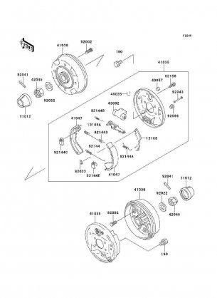 Rear Hubs / Brakes