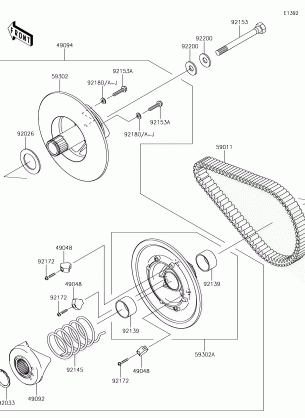 Driven Converter / Drive Belt