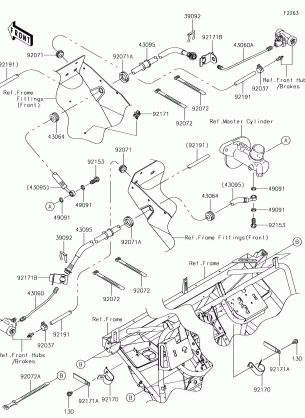 Front Brake Piping