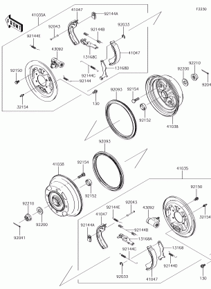 Front Hubs / Brakes