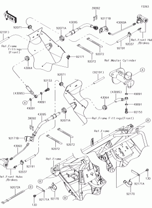 Front Brake Piping