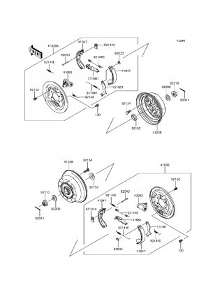 Rear Hubs / Brakes