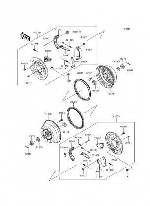 Rear Hubs / Brakes