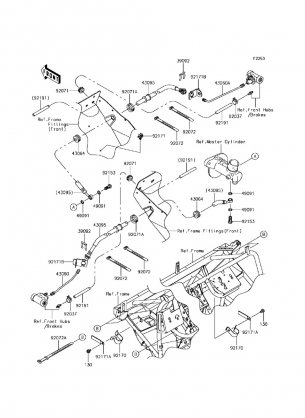 Front Brake Piping