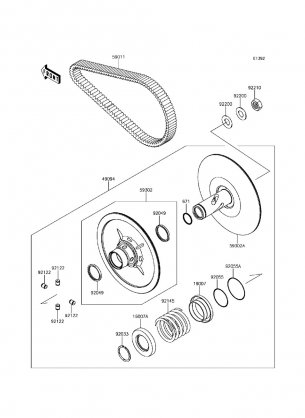 Driven Converter / Drive Belt