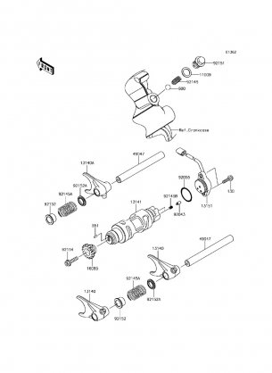 Gear Change Drum / Shift Fork(s)