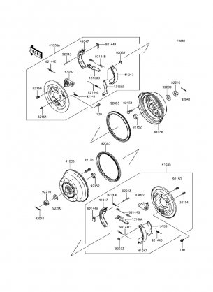 Front Hubs / Brakes