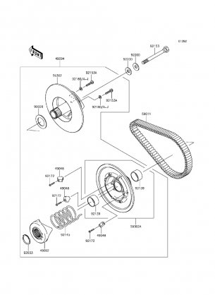 Driven Converter / Drive Belt