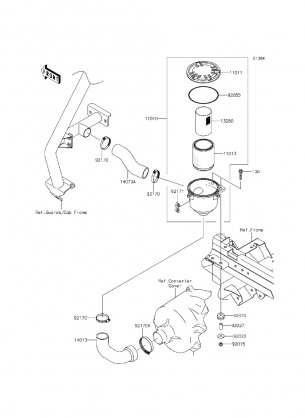 Air Cleaner-Belt Converter