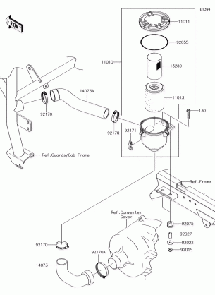 Air Cleaner-Belt Converter