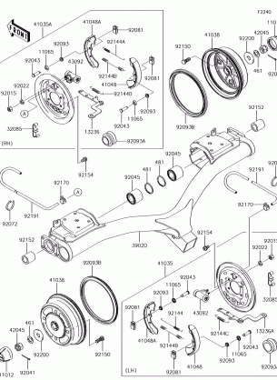 Rear Hubs / Brakes