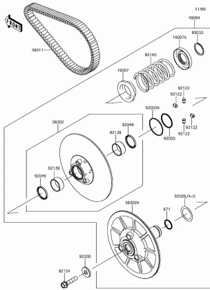 Driven Converter / Drive Belt