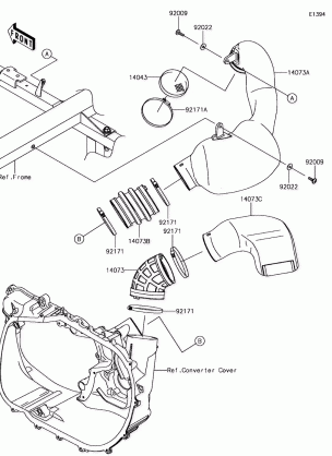 Air Cleaner-Belt Converter