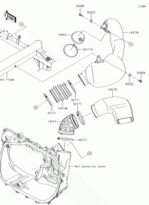 Air Cleaner-Belt Converter