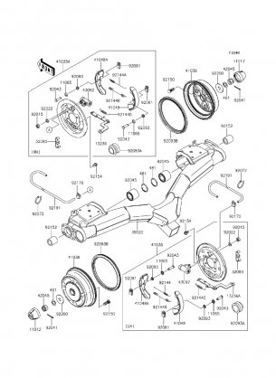 Rear Hubs / Brakes