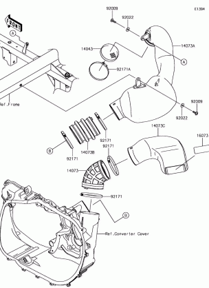 Air Cleaner-Belt Converter