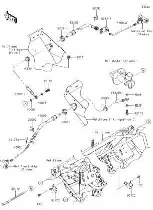 Front Brake Piping