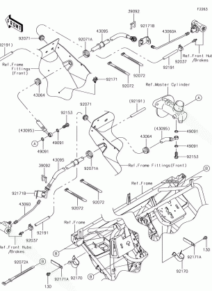 Front Brake Piping