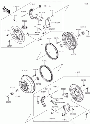 Front Hubs / Brakes